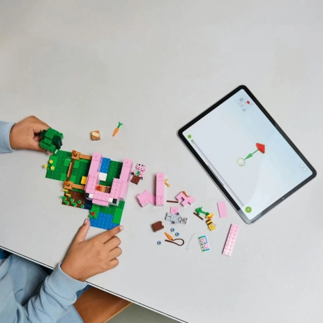 Lego Minecraft Pig House