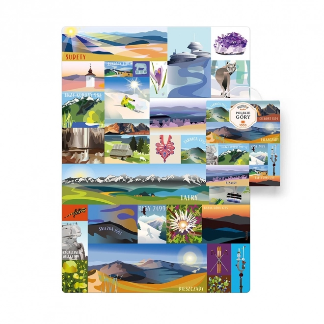 Puzzel Puzzlove Poolse Bergen 1000 stukjes