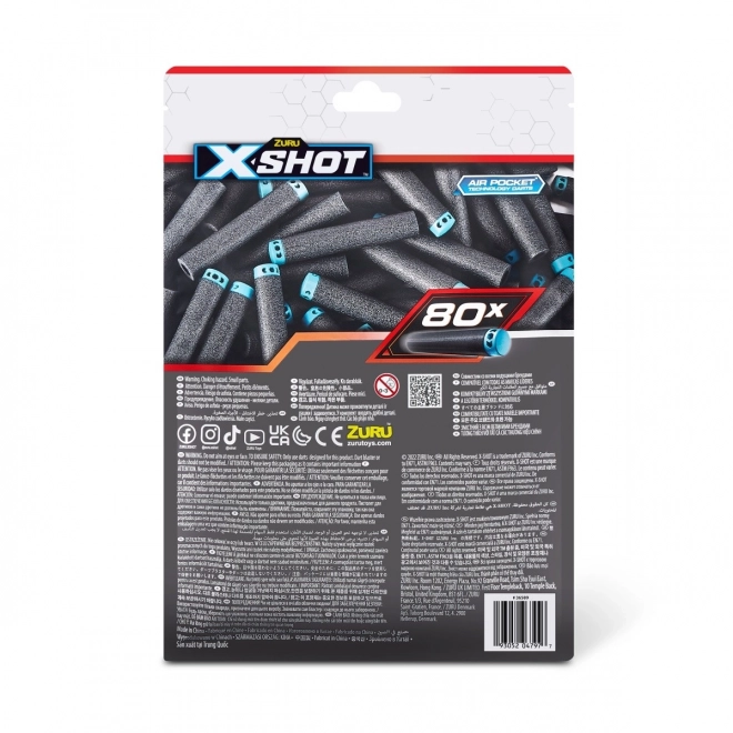 Set van 50 X-Shot Excel pijlen