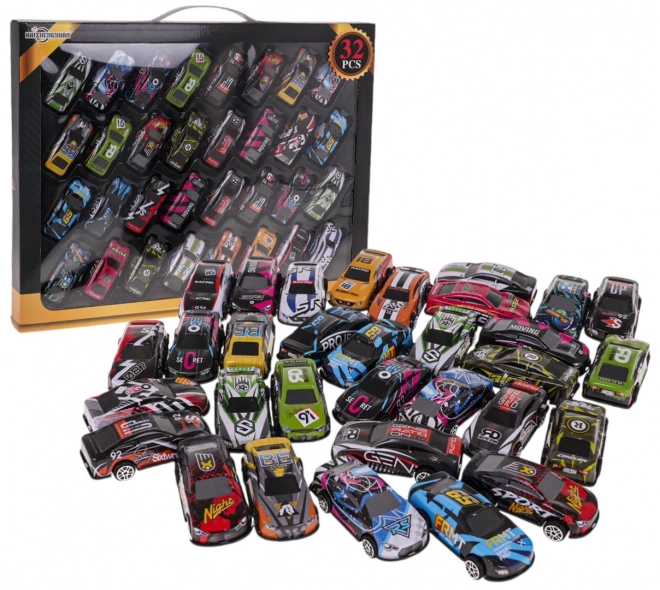 Set van speelspeelgoedautootjes 30 stuks