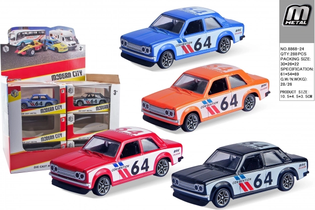 Metal Racing Car 10 cm
