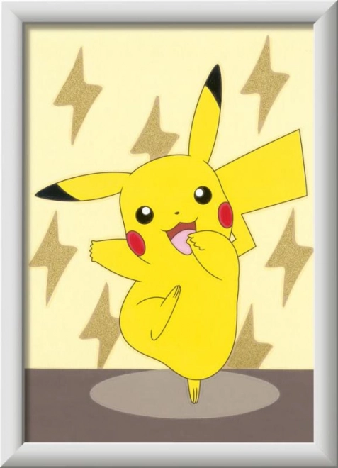 CreArt schilderen op nummer – Pokémon Pikachu