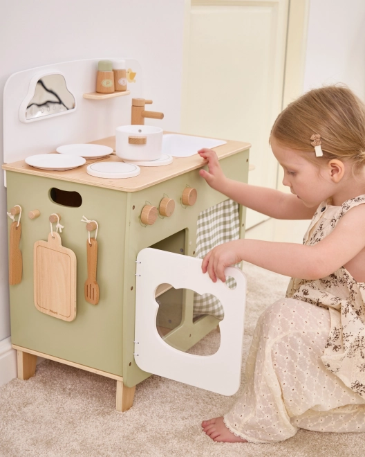 Wooden Kitchen Playset
