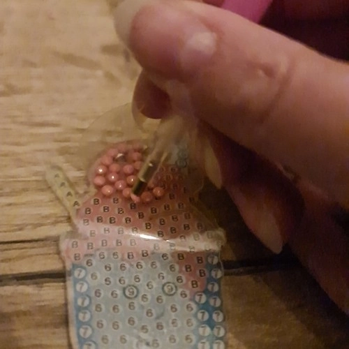 Diamantschilderen set - sleutelhangers