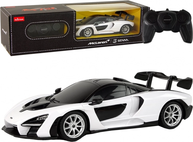 RC car 1:18 MCLAREN Senna – white