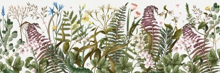 Puzzles with Floral Motif