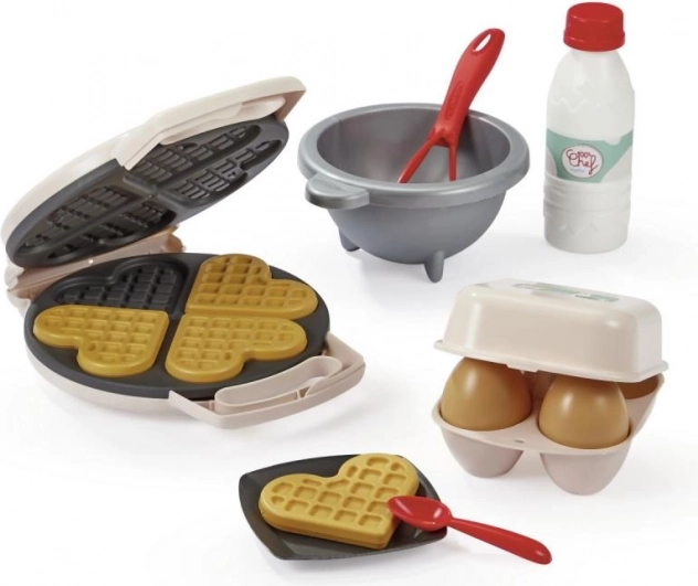 Wafelijzer met accessoires voor kinderen