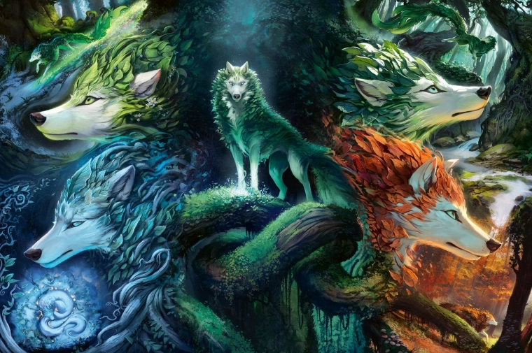 Puzzel Mystieke Wolven 7000 stukjes RAVENSBURGER