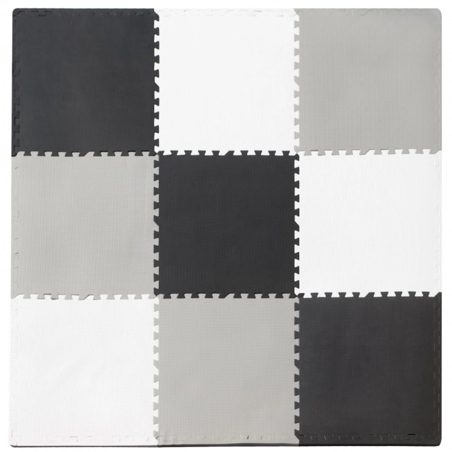 KIK Puzzelmat Grijstinten met Randen III. (58x58)