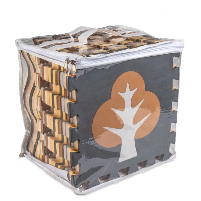 Schuimpuzzel met dinosaurussen en hek - 36 stuks