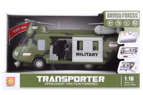 Hélicoptère militaire à batterie