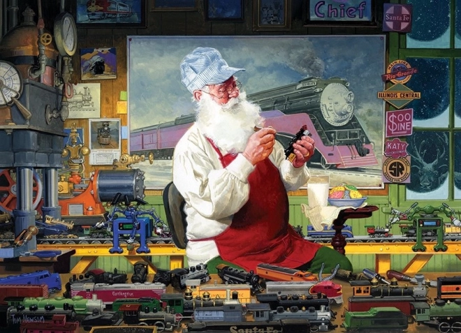 COBBLE HILL Puzzle 1000 Pieces – Santa’s Hobby