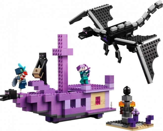 LEGO Minecraft 21264 Ender Draak en End Schip