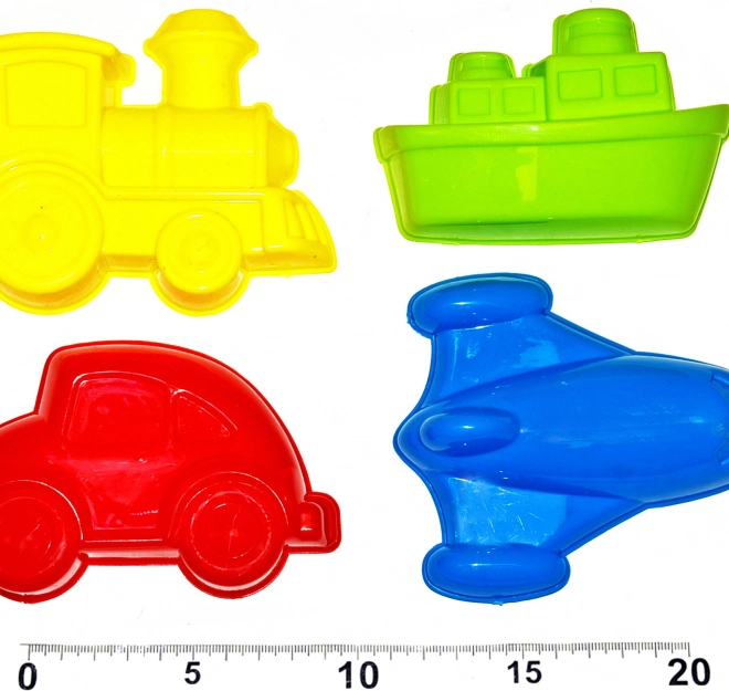 Sand Molds - Set of 4 Pieces