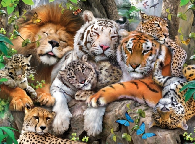 Puzzle Big Cats 200 Pieces