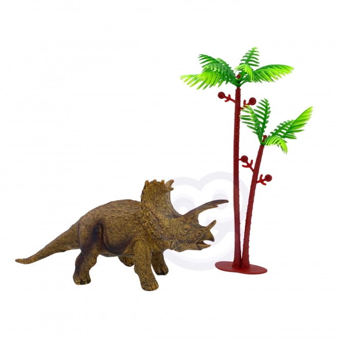 Dinosaur Figures Set with Mat and Carry Case