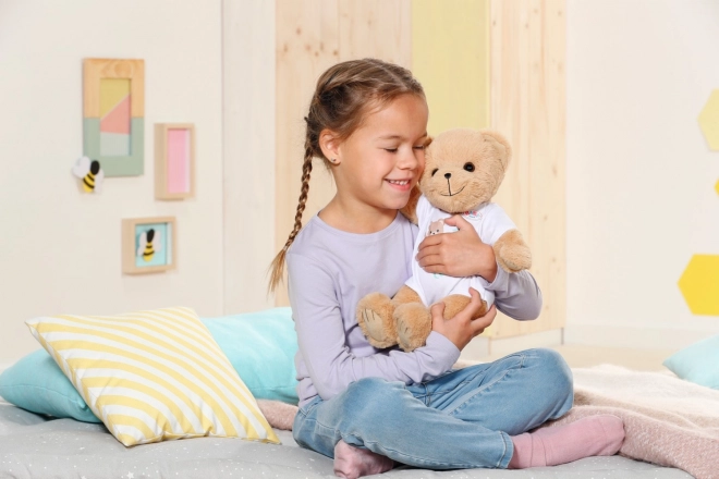 Knuffel BABY born, witte kleding