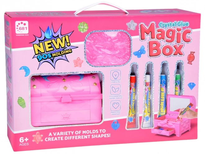 Creative Jewelry Making Set with Magical Gels
