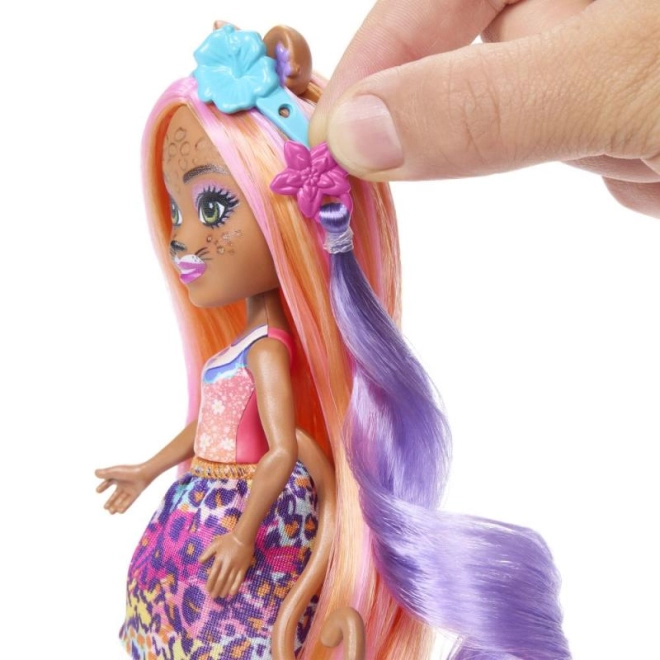 Lang haar voor creatieve kapsels