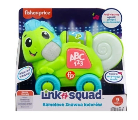 Interaktives Spielzeug Chamäleon von Fisher-Price Link Squad