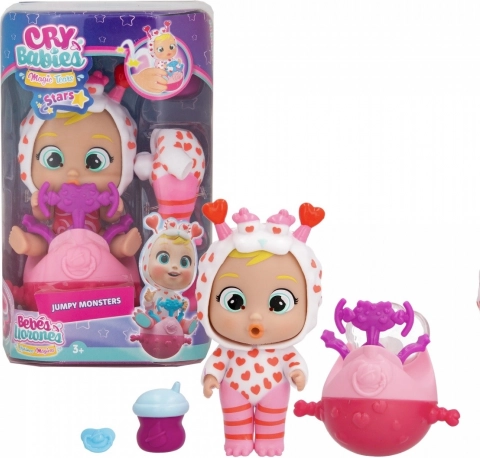 Poupée interactive Cry Babies Magic Tears Jumpy Monsters Momo