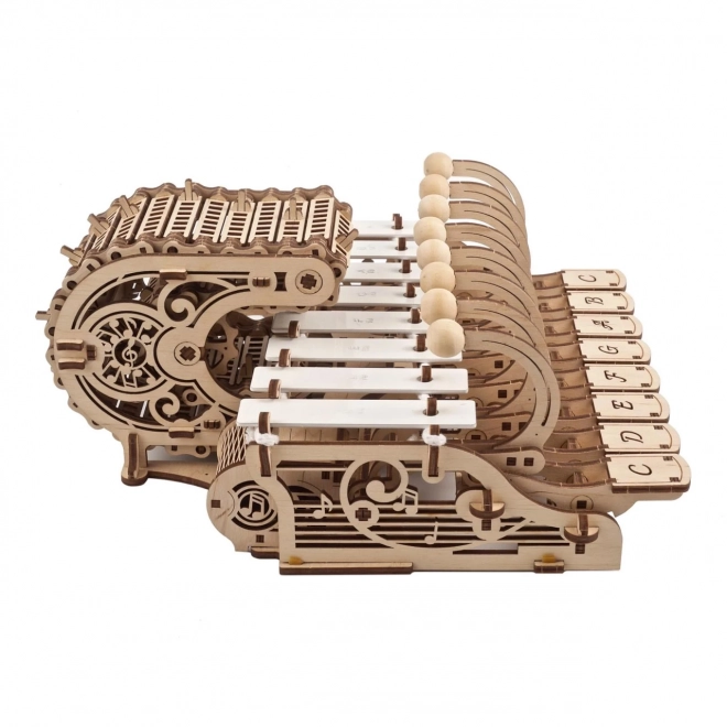 Ugears hölzernes mechanisches Modell Musikinstrument Celesta