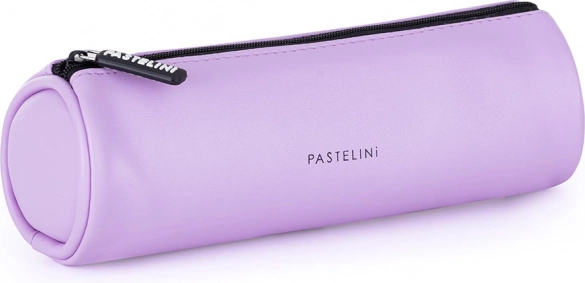 Ronde schooletui Pastelini paars