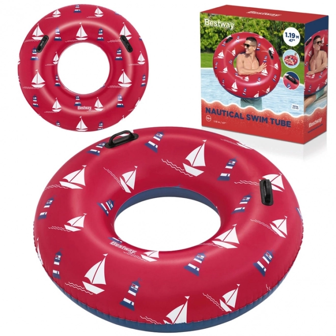 Bestway Large Swimming Ring 119 cm