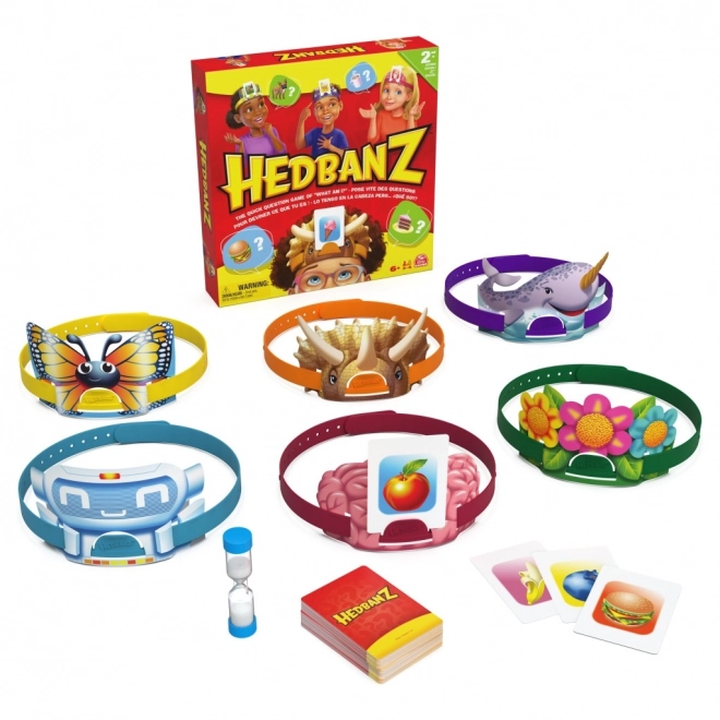 Gezelschapsspel Hedbanz - het raden van personages en objecten