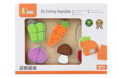 Set en bois pour couper des légumes pour enfants