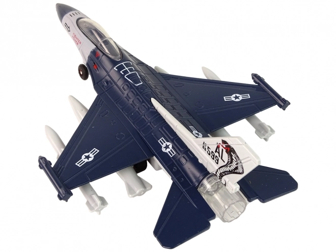 Funktionales Flugzeugmodell mit Beleuchtung und Geräuschen 1:72