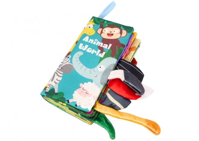 Zachte ritselende Educatieve brochure Wilde dieren