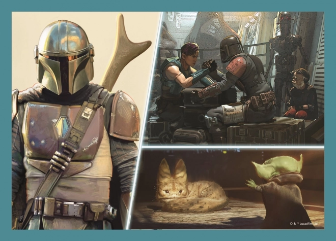 Puzzel 4in1 - Star Wars