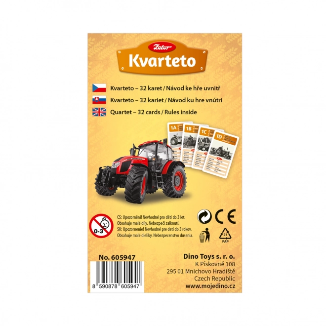 Zetor Traktor Quartett