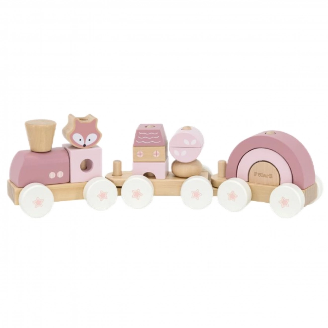 Viga Puzzle Train Set with Blocks
