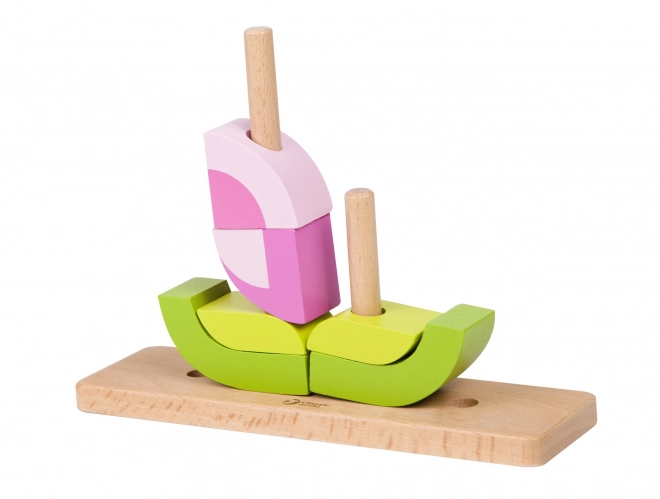 Houten puzzel - Uil
