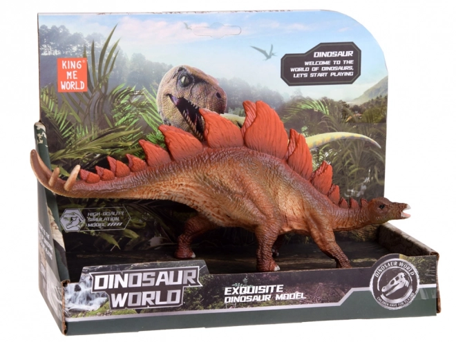 Realistische dinosaurusfiguur Stegosaurus