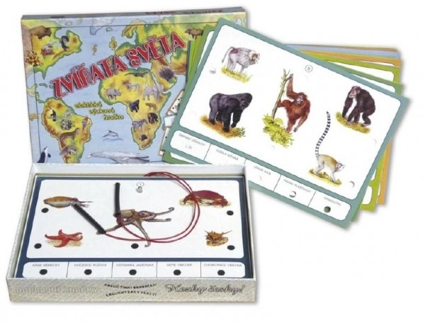 Educatief spel - Dieren van de wereld