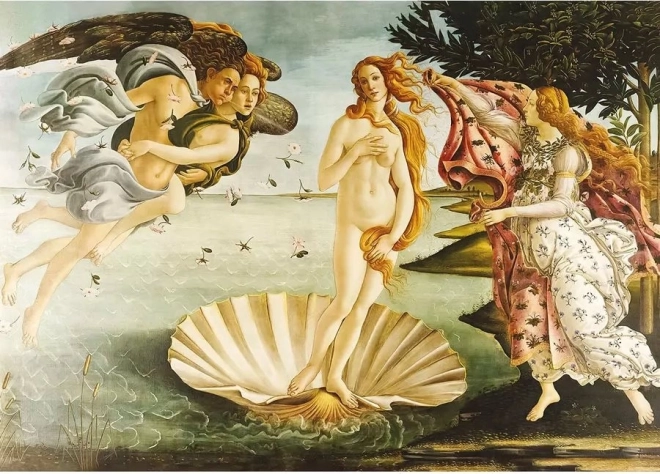 Interdruk Puzzle Art: De Geboorte van Venus 1000 stukjes