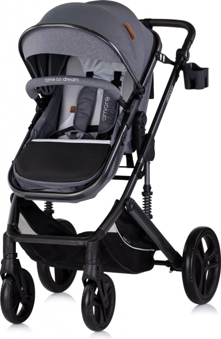Combinatie kinderwagen Amore 2-in-1 Wolkengrijs