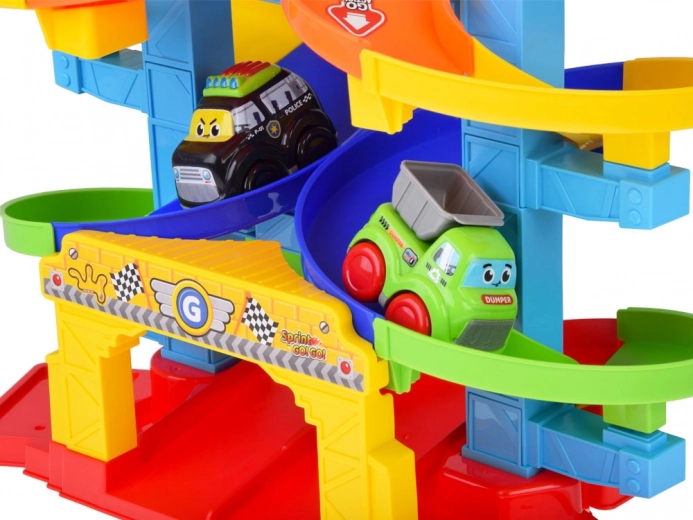 Twee autootjes in de set