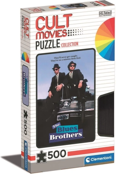Puzzle CLEMENTONI Cult Movies: The Blues Brothers 500 pieces