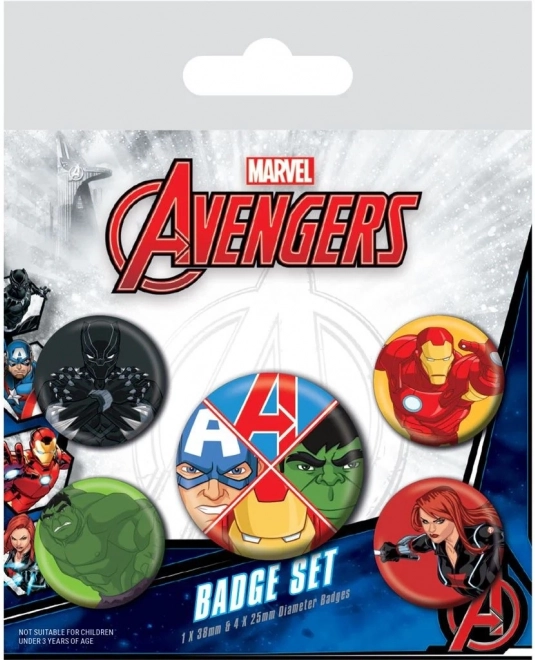 AVENGERS Badge Set