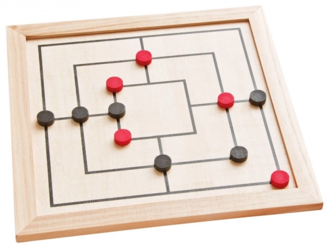 Holzspielset im Holzkasten