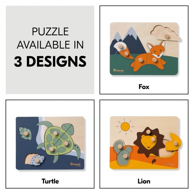 Holzpuzzle Schildkröte