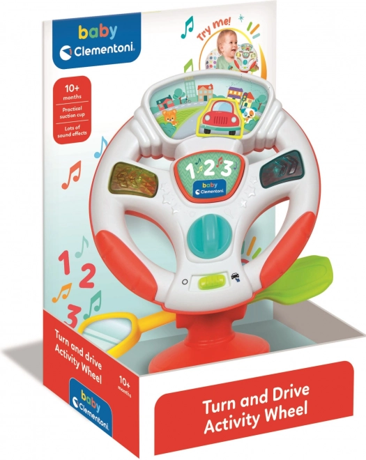 CLEMENTONI BABY Interactief Stuurwiel
