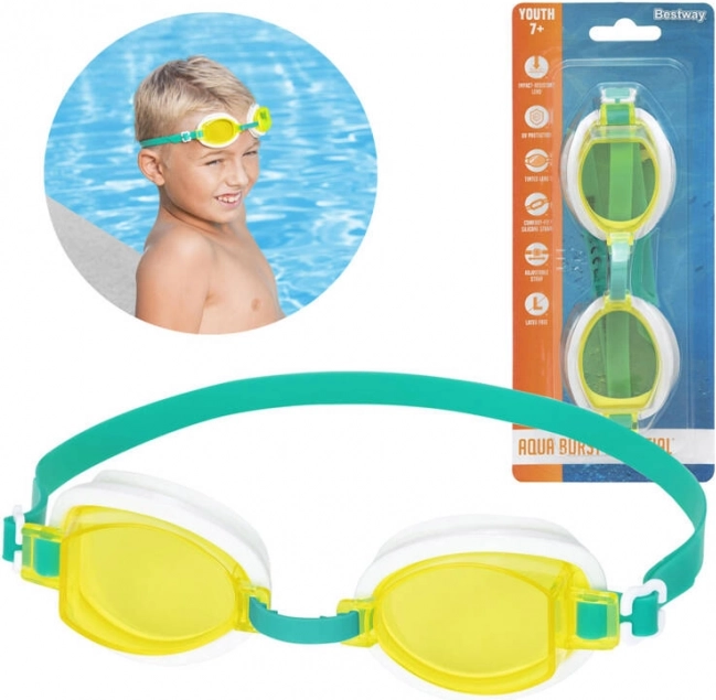 Bestway swimming goggles for kids 7+ Aqua Burst Essential – Green