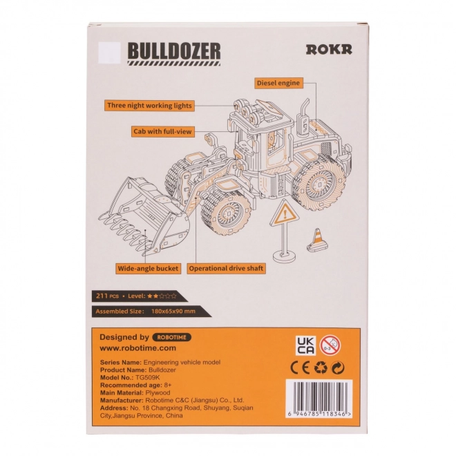 RoboTime houten 3D puzzel - Lader