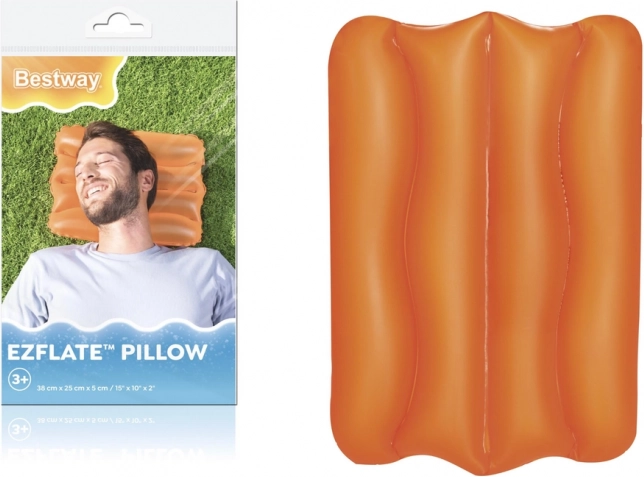 Aufblasbares Kissen Bestway orange 38 x 25 cm