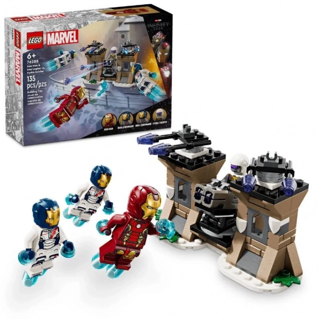 LEGO Marvel Super Heroes 76288 Iron Man en ijzeren legioen vs. Hydra soldaat